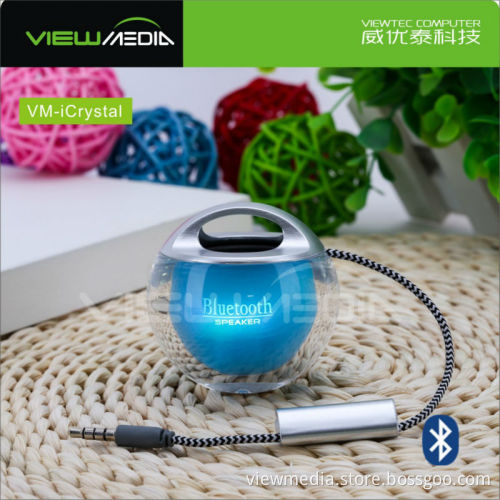 Mini size portable Bluetooth speaker waterproof Bluetooth speaker 2016 iCrystal